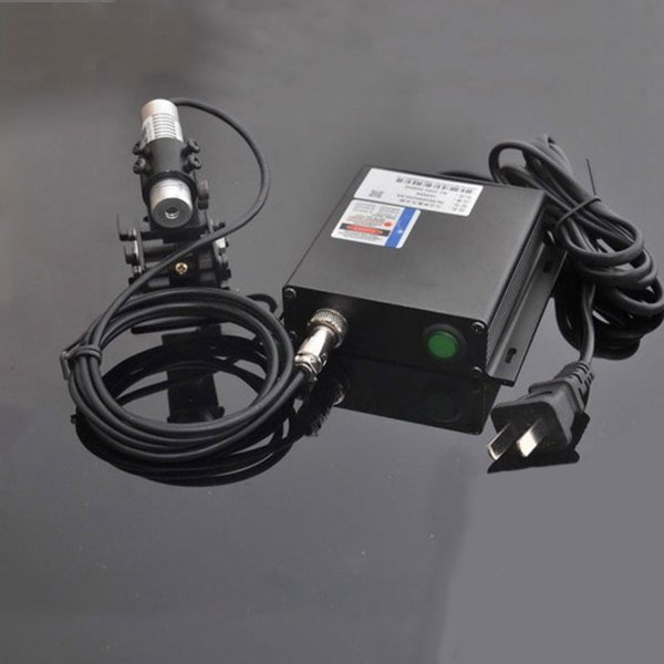 Lab light source/Mitsubishi 665nm 250mW Red laser module/Dot/Include Holder and Power Transformer